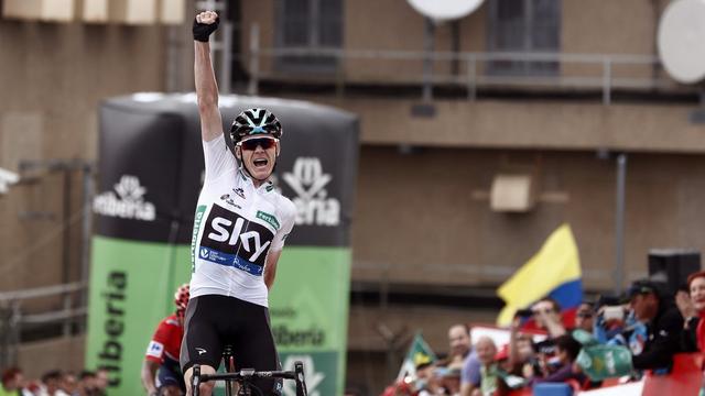 Chris Froome s'impose exactement au même endroit que lors de l'édition 2011. [J.Lizon]