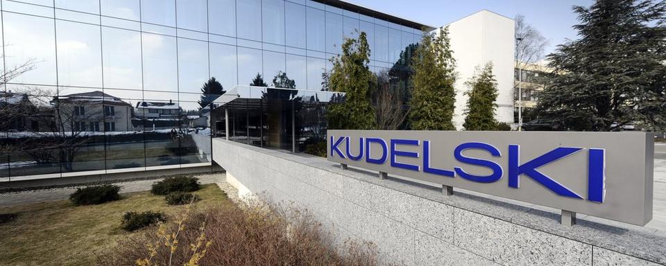 Le site de Kudelski à Cheseaux (VD). [Keystone - Laurent Gilliéron]