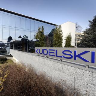 Le site de Kudelski à Cheseaux (VD). [Keystone - Laurent Gilliéron]