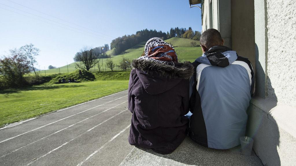 La prise en charge psychologique des migrants est encore largement insuffisante en Suisse. [Keystone - Peter Schneider]