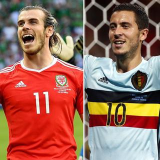 Le Pays de Galles et la Belgique compteront sur leur star Bale et Hazard. [Licovski/Yongrit]
