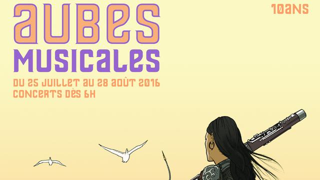 L'affiche des Aubes musicales 2016. [Aubes musicales]