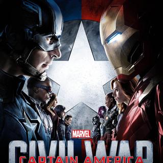 Une affiche du film "Captain America. Civil War". [Marvel / DR]
