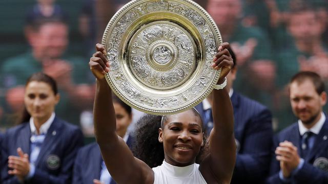 Serena Williams aura dû patienter pour égaler le record de Steffi Graf. [Ben Curtis]