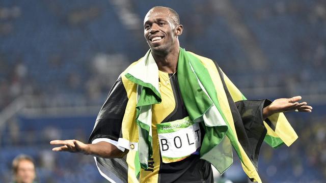 Après Pékin et Londres, Bolt aura marqué de son empreinte les JO de Rio. [Franck Robichon]