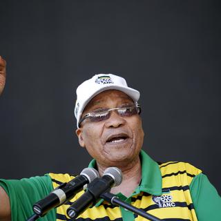 L'ANC, le parti du président sud-africain Jacob Zuma, recule de 7 points par rapport aux élections de 2011. [Reuters - Mike Hutchings]