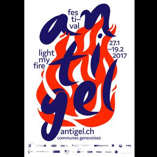 L'affiche 2017 du Festival Antigel. [DR]
