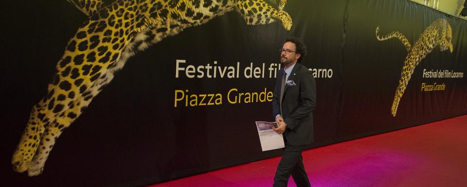 Carlo Chatrian, directeur du Festival de Locarno, dédie cette 69e édition à deux cinéastes décédés récemment. [Keystone - Urs Flueeler]