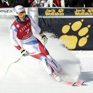 Janka permet à la Suisse de fêter son 1er succès de l'hiver. [Mark Schiefelbein]