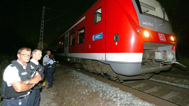 L'individu a mené son attaque dans un train régional à Würzburg. [EPA/Keystone - Karl-Josef Hildenbrand]