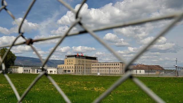 Les Etablissements pénitentiaires de la plaine de l'Orbe dans le canton de Vaud. [Keystone - Dominic Favre]