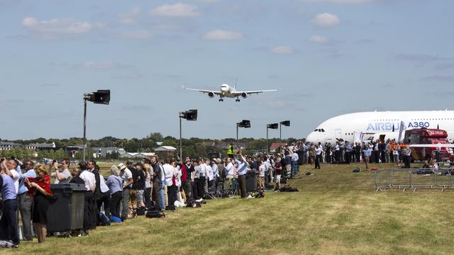 Le salon de Farnborough, ici en 2014. [Reuters - Kieran Doherty]