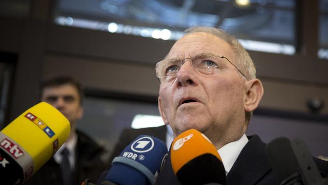 Wolfgang Schäuble parle de "dommages immenses pour l'économie allemande". [AP/Keystone - Virginia Mayo]