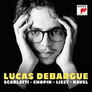 La cover de l'album "Scarlatti, Chopin, Liszt, Ravel" de Lucas Debargue. [Sony Classical Records]