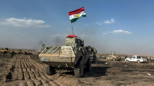 L'ONG a formé des officiers des forces kurdes avant l'offensive sur Mossoul. [EPA/Keystone - Andrea Dicenzo]