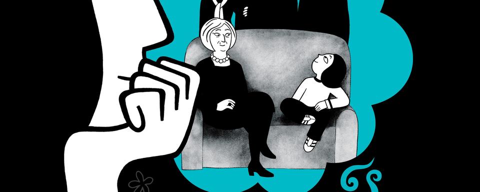 Visuel de "Persepolis" par Marjane Satrapi. [2.4.7. Films / The Kobal Collection]