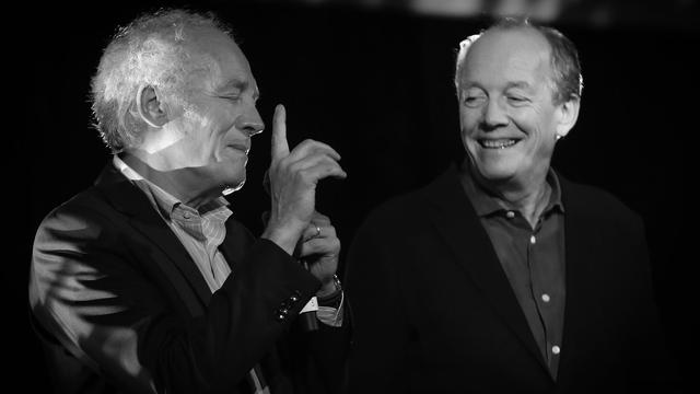 Jean-Pierre et Luc Dardenne au FIFF Festival Internationale du Film Francophone de Namur, 30 Septembre 2016, Namur. [AFP - Bruno Fahy]