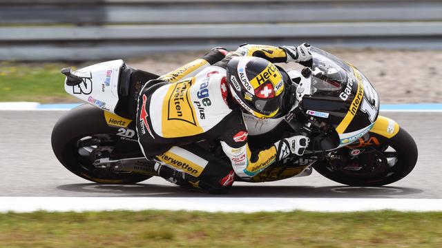 Thomas Lüthi signe sa 5e pole en Moto2. [Marco Guidetti]