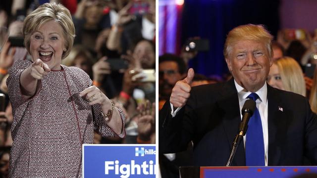 Hillary Clinton et Donald Trump ont remporté mardi soir les primaires de New York.
