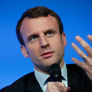 Le ministre français de l'Economie Emmanuel Macron. [AP/Keystone - Thibault Camus]