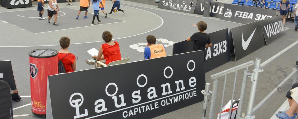 Lausanne se profile pour les JO (ici un tournois de basket amateurs). [Keystone - Christian Brun]