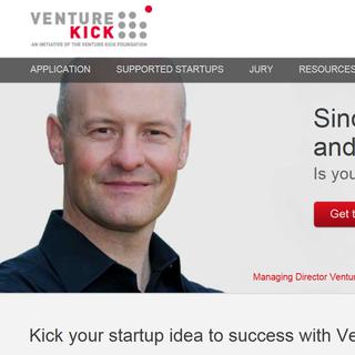 Le concours Venture Kick est devenu presque incontournable dans l'écosystème des startups. [venturekick.ch/]