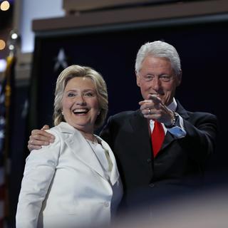 Hillary et Bill Clinton. [AP/Keystone - Carolyn Kaster]