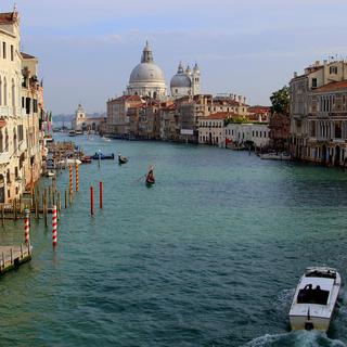 La chute du nombre d'habitants s'est accélérée à Venise. [Keystone - Michelle Locke - AP Photo]