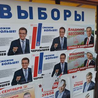 Les Russes seront appelés aux urnes ce dimanche pour des élections législatives. [AFP - Sergey Pivovarov - Sputnik]