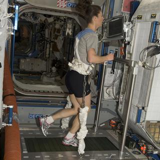 Les astronautes doivent faire du sport dans l'espace. [Reuters - NASA]