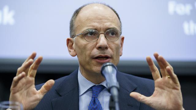 Enrico Letta. [Anadolu Agency/AFP - Tolga Akmen]