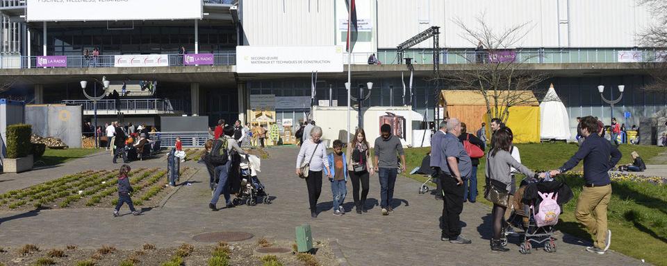 La démarche participative concerne l'avenir de toute la partie Nord du site avec ses halles vieillissantes. [Keystone - Christian Brun]