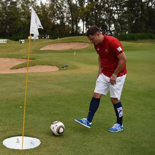 Lors de la Footgolf Word Cup, Buenos Aires le 10 janvier 2016. [AFP - Eitan Abramovich]