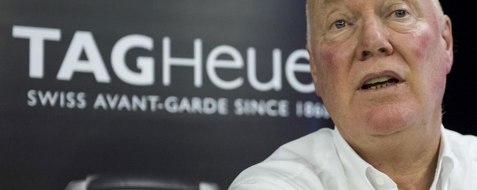 Jean-Claude Biver est le CEO de Tag Heuer. [Keystone - Jean-Christophe Bott]