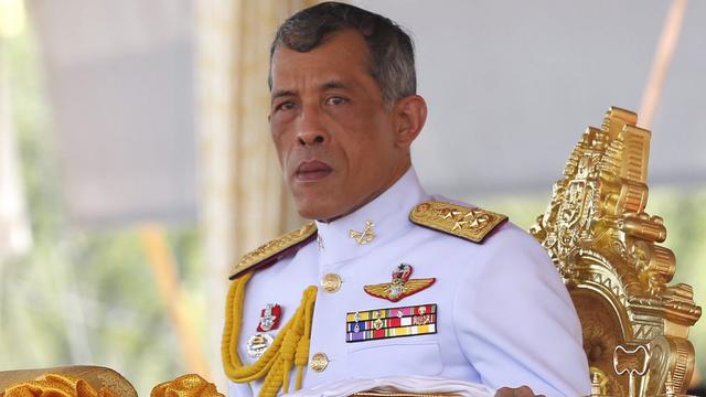 Le prince héritier Maha Vajiralongkorn lors d'une cérémonie en mai dernier. [KEYSTONE - RUNGROJ YONGRIT]