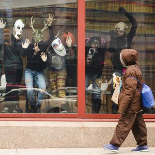 Halloween est aussi le résultat d'une nécessité commerciale. [AP Photo/Keystone - Matt Rourke]