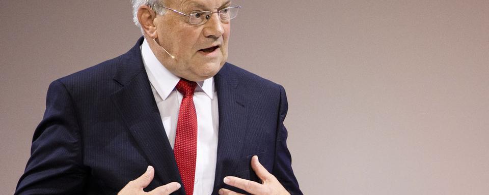 Johann Schneider-Ammann est mercredi à Berlin. [Keystone - Manuel Lopez]