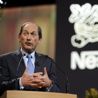 Le directeur de Nestlé, Paul Bulcke. [Keystone - Laurent Gilliéron]