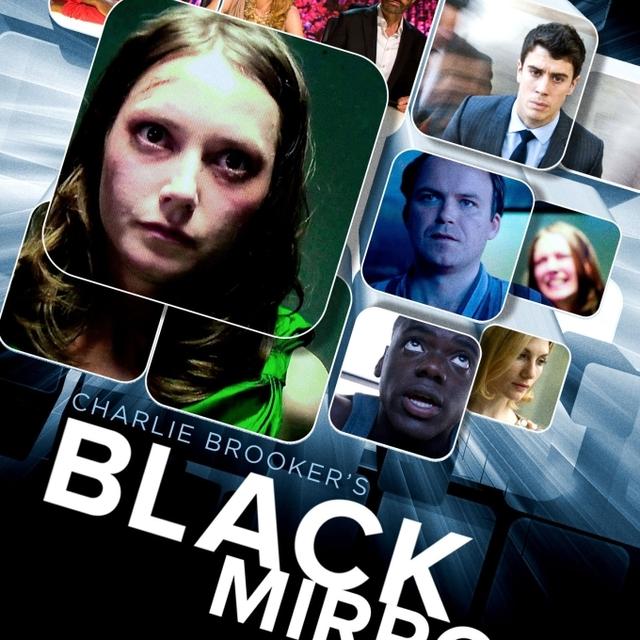 Affiche de la série "Black Mirror".