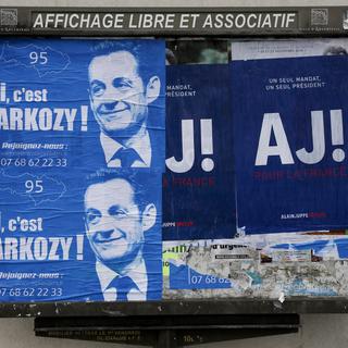Les candidats Nicolas Sarkozy et Alain Juppé sont les locomotives des Républicains en vue de la présidentielle française.