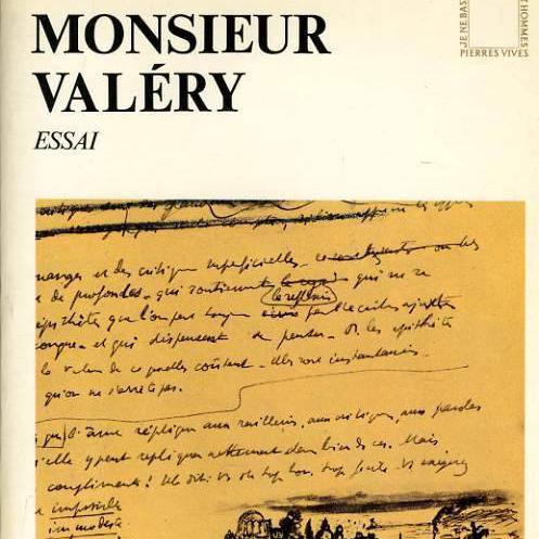 La couverture du livre "Monsieur Valéry" de Daniel Oster. [Editions du Seuil]