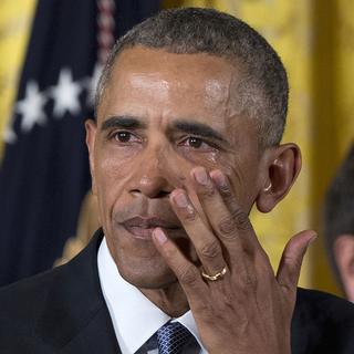 Barack Obama lors de son intervention mardi à la Maison Blanche. [AP/Keystone - Carolyn Kaster]