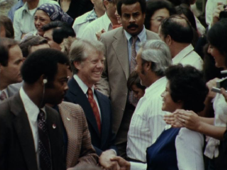 Campagne de Jimmy Carter en 1976. [RTS]