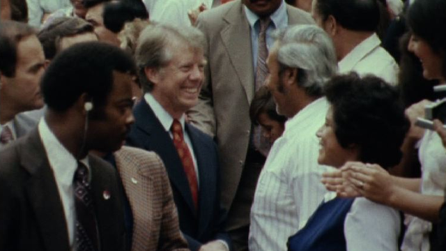 Campagne de Jimmy Carter en 1976. [RTS]