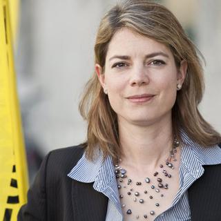Manon Schick, directrice de la section suisse d'Amnesty International. [Keystone - Alessandro della Valle]
