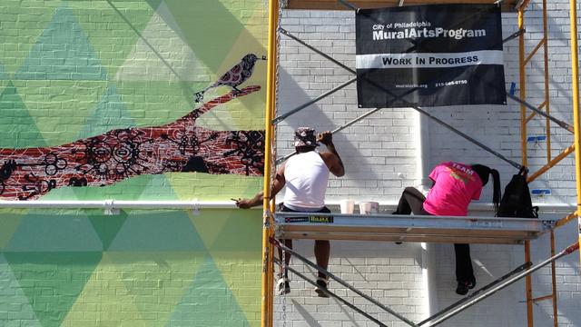 "Mural Arts Program" à Philadelphie. [RTS - Patrick Chaboudez]