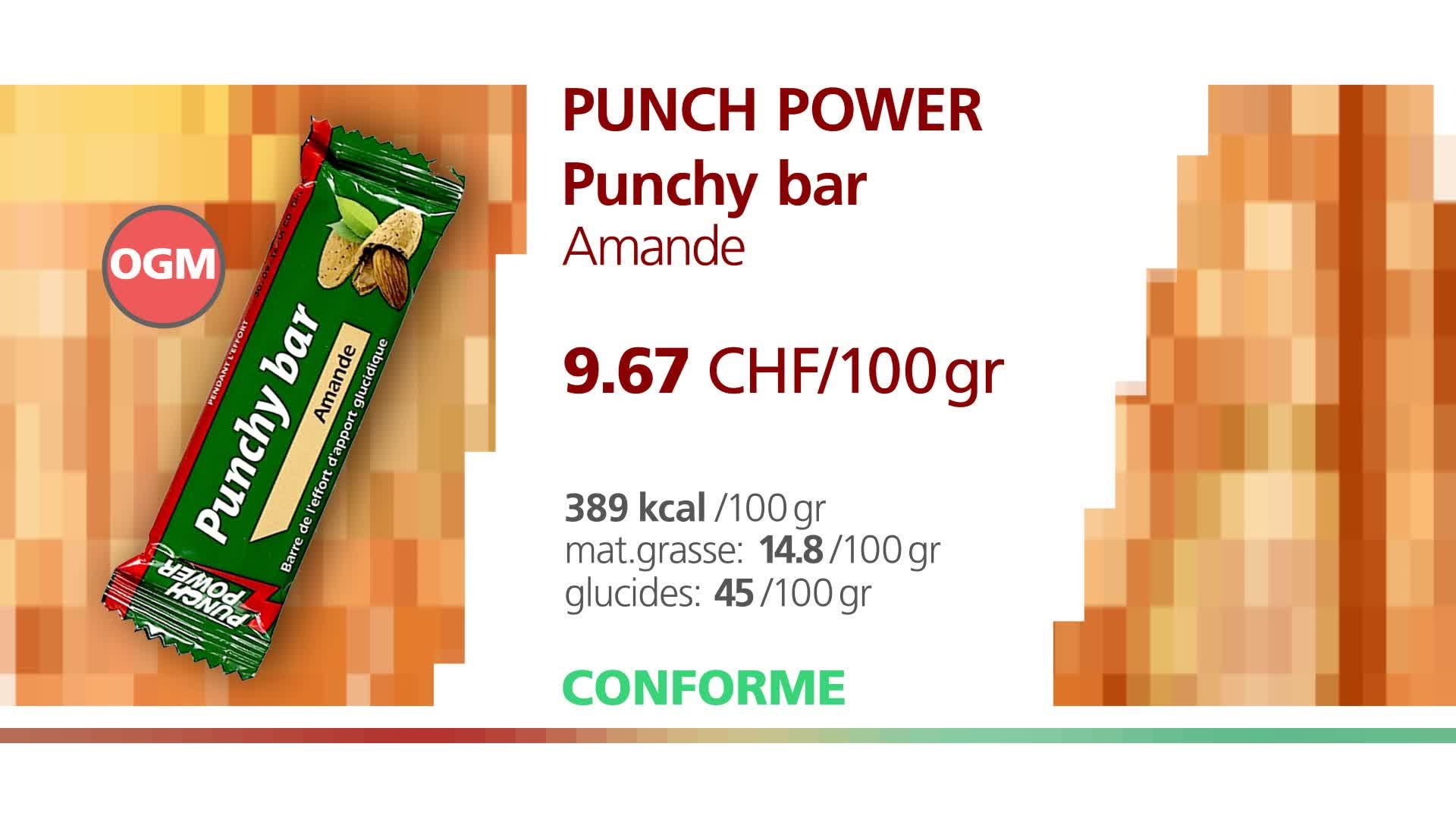 La Punch Power "Punchy bar Amande".