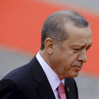 Le président turc Recep Tayyip Erdogan. [EPA/Keystone - Olivier Hoslet]