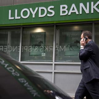 La banque Lloyds prévoit la suppression de 3000 emplois. [AFP - Justin Tallis]