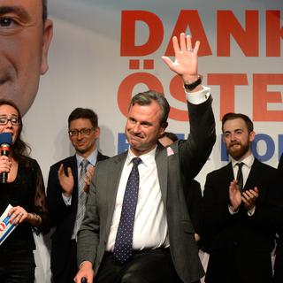 Le FPÖ, parti de Norbert Hofer, pourrait-il reprendre la présidence autrichienne? [APA/Keystone - Herbert Pfarrhofer]